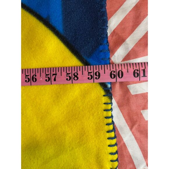 Pokemon Throw Blanket 45x60 Pikachu Yellow Blue Naptime Toddler Cozycore Cosplay - Picture 5 of 8